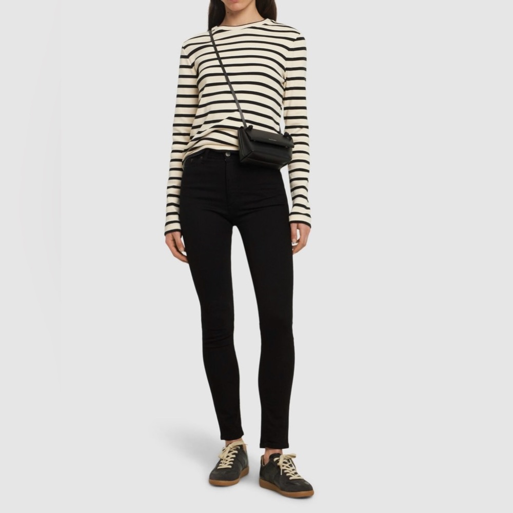 Acne Studios Peg Jeans in black